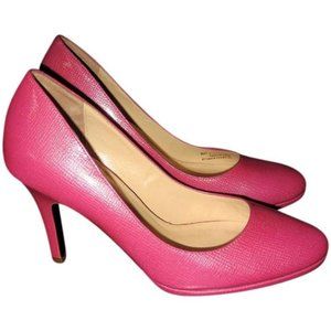 Cole Haan Degrade Color Fuchsia Orange Nike Air Leather Pumps 7.5